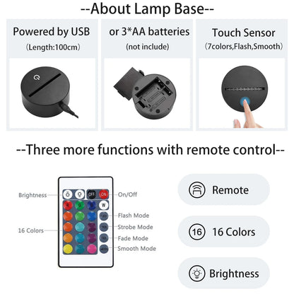 LED Light inspired by Solo Leveling