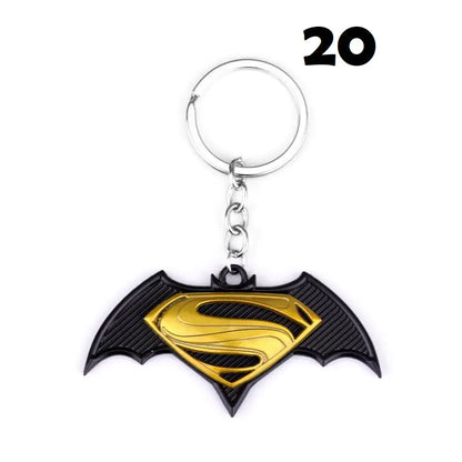 Assorted DC and Marvel Keychain