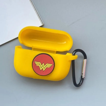 Marvel and DC characters Silicone Case For Airpods