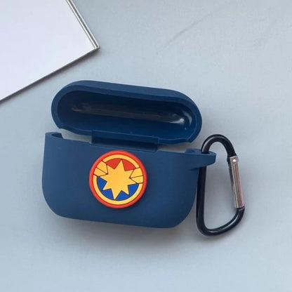 Marvel and DC characters Silicone Case For Airpods