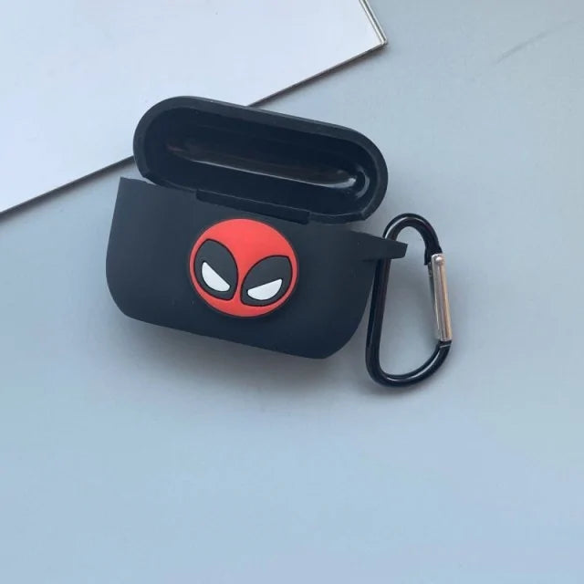 Marvel and DC characters Silicone Case For Airpods