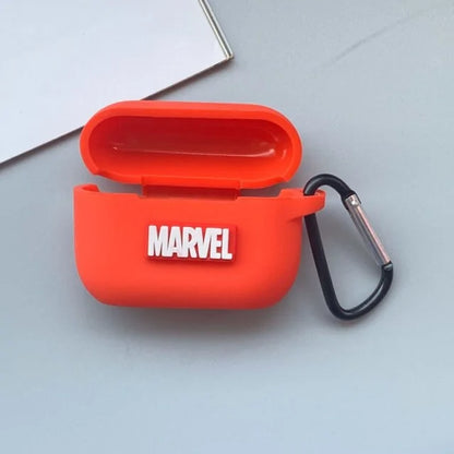 Marvel and DC characters Silicone Case For Airpods