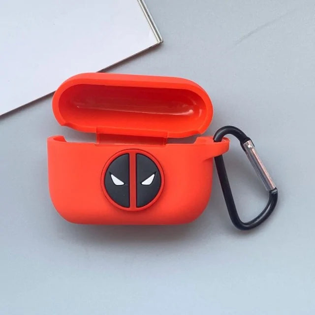 Marvel and DC characters Silicone Case For Airpods